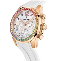 Montre Festina Femme Boyfriend in Acier plaqué or rose F20611/2 - F20611/2